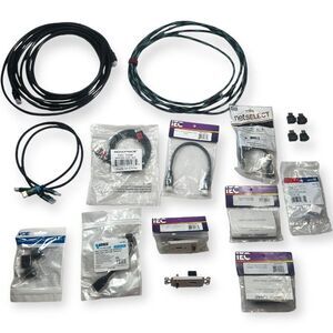 HDMI Cables and Accessories Lot‎ - 25ft 15ft 10ft 1.5ft Repeaters Decora Elbows